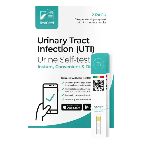 TestCard Urinary Tract Infection Kit Pack of 2