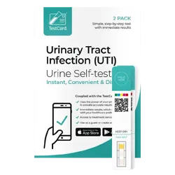TestCard Urinary Tract Infection Kit Pack of 2