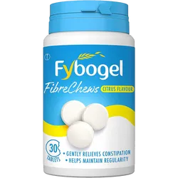 Fybogel Fibre Chews Citrus Flavour 30 Tablets