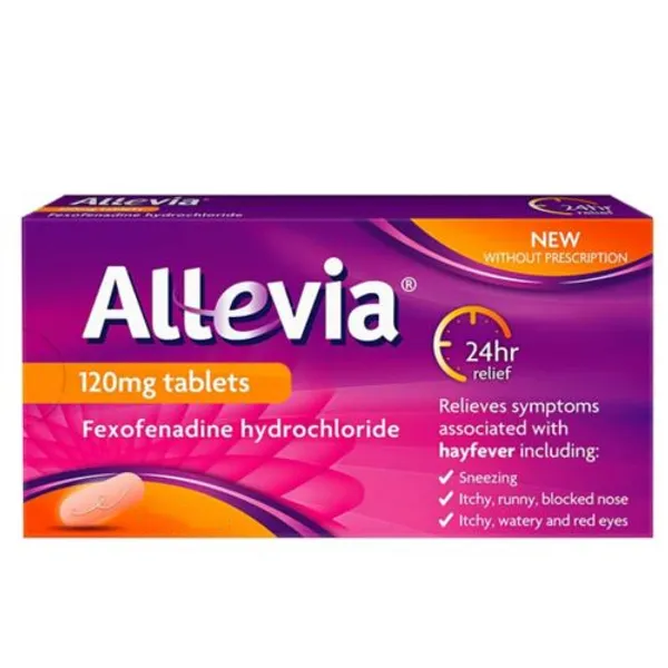 Allevia 120mg Tablets Pack of 7