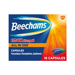 Beechams Max Strength All in One Capsules Pack of 16