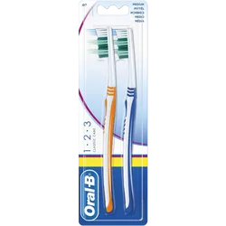 Oral-B Classic Care Medium Toothbrush Pack of 2