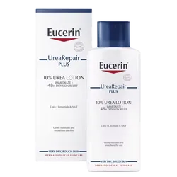 Eucerin UreaRepair Plus 10% Urea Body Lotion 250ml (Includes FREE ChapStick Lip Balm*)