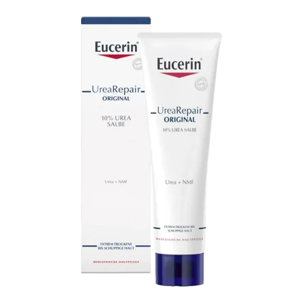 Eucerin UreaRepair Original 10% Urea Cream 100ml (Includes FREE ChapStick Lip Balm*)