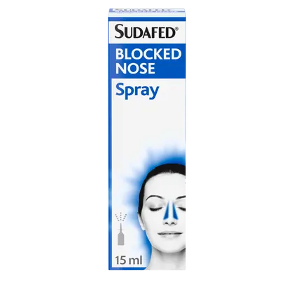 Sudafed Blocked Nose Spray 15ml