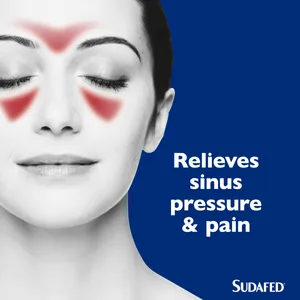 Sudafed Sinus Pressure & Pain Tablets Pack of 12