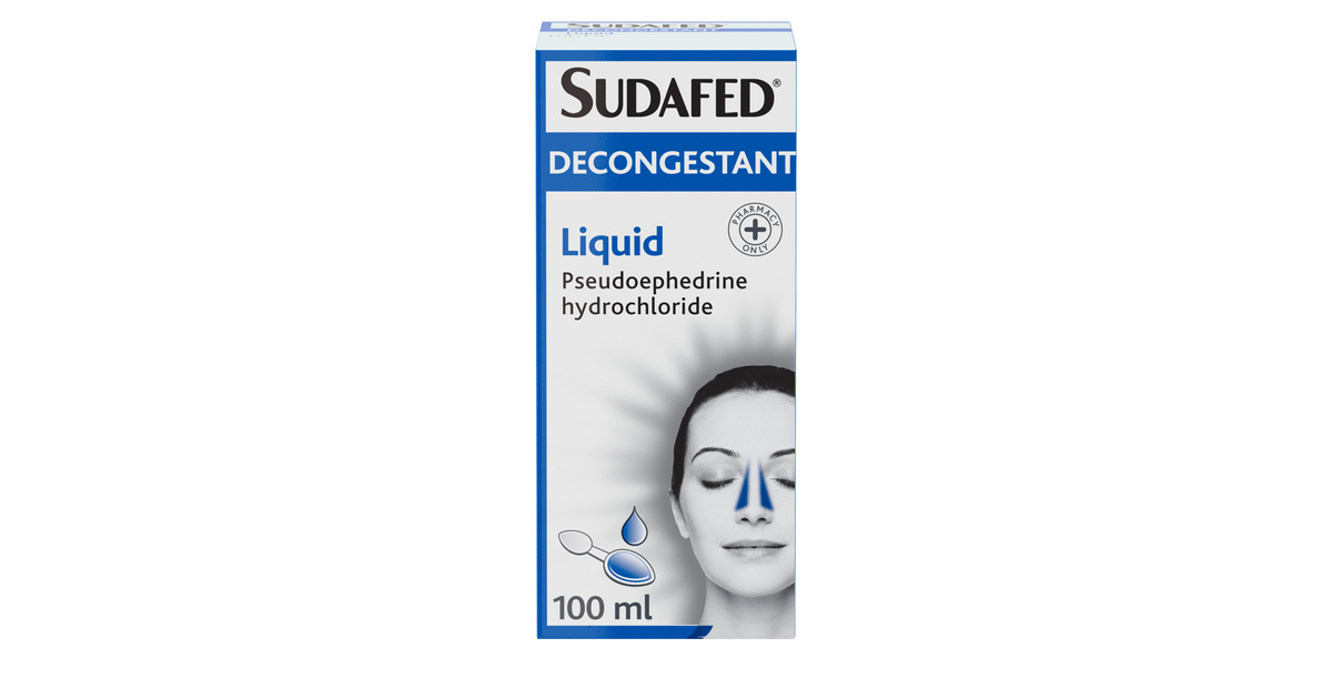 Sudafed on sale nasal decongestant