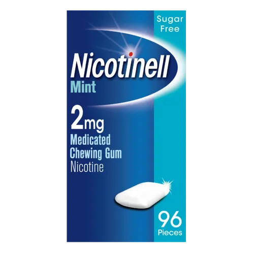 Nicotinell 2mg Chewing Gum Mint Pack of 96