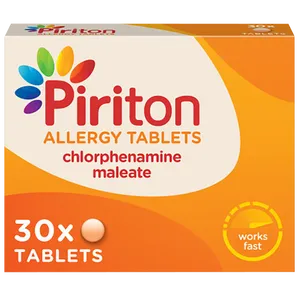 Piriton Allergy Tablets Pack of 30