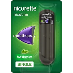 Nicorette® QuickMist 1mg/Spray Mouthspray Nicotine Freshmint- Single- 150 Sprays (Stop Smoking Aid)