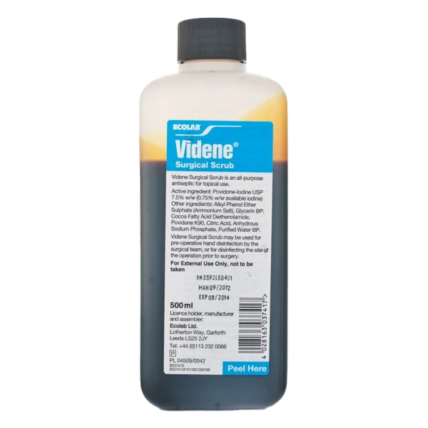 Videne Surgical Scrub 500ml