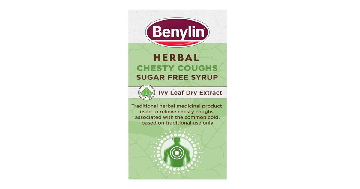 Benylin Herbal Chesty Coughs Sugar Free Syrup 100ml