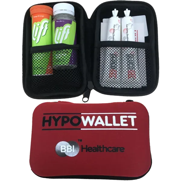 GlucoTablets Diabetes Emergency Hypo Wallet