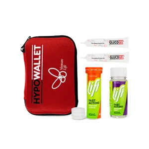 GlucoTablets Diabetes Emergency Hypo Wallet