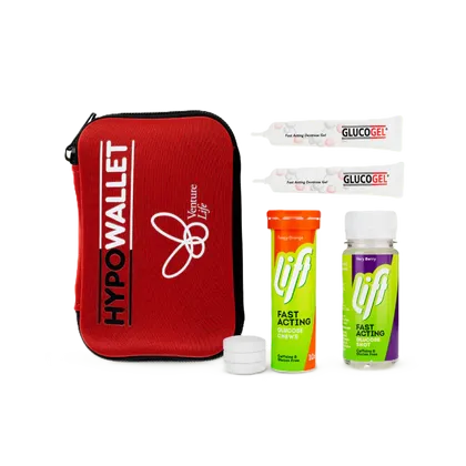 GlucoTablets Diabetes Emergency Hypo Wallet