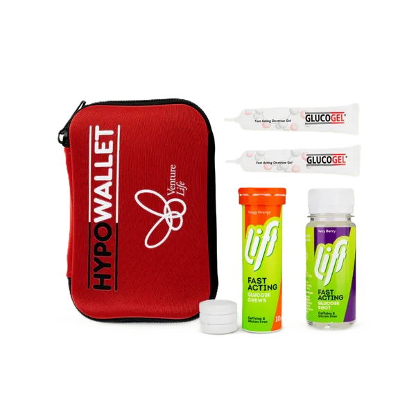 GlucoTablets Diabetes Emergency Hypo Wallet