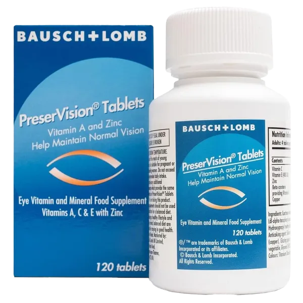 Preservision Multivitamin & Mineral Tablets Pack of 120