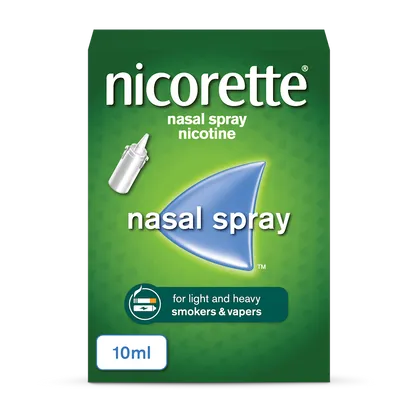Nicorette® Nasal Spray Nicotine 10ml (Stop Smoking Aid)