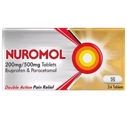 Nuromol Dual Action Pain Relief Tablets Pack of 24