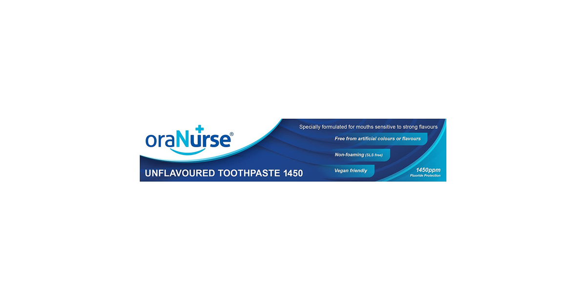 OraNurse Unflavoured Toothpaste 50ml