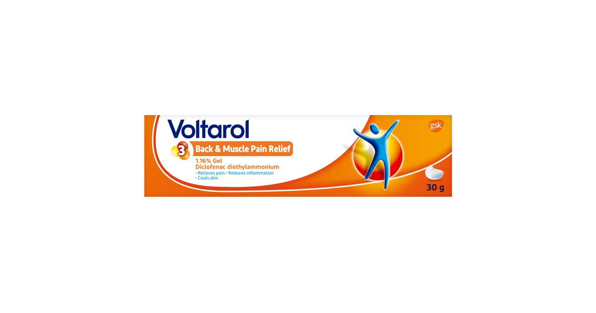 Voltarol Back and Muscle Pain Relief Gel 30g