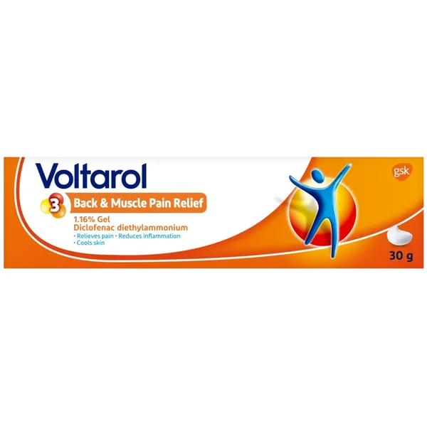 Voltarol Back and Muscle Pain Relief Gel 30g