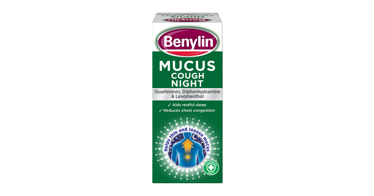 Benylin Mucus Cough Night 150ml - Weldricks Pharmacy