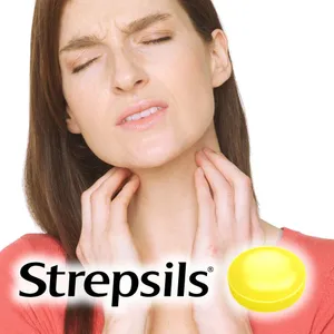 Strepsils Lozenges  Honey & Lemon Pack of 24