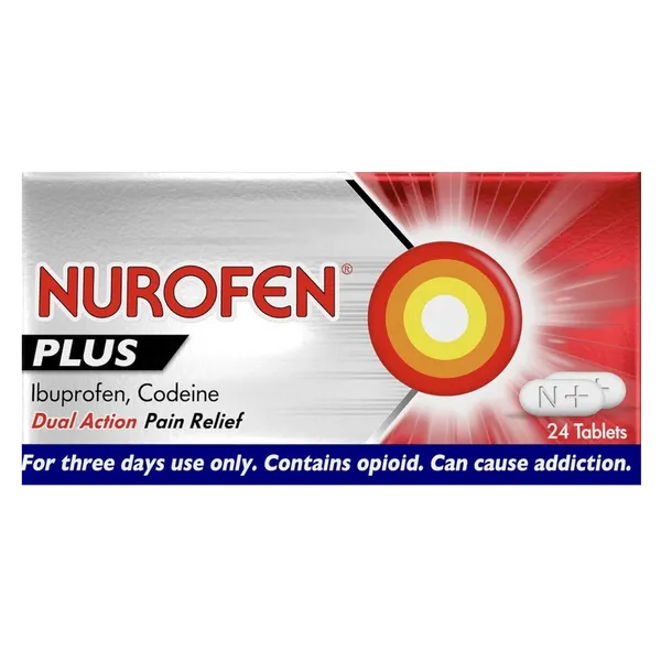 Nurofen Plus Tablets Pack of 24