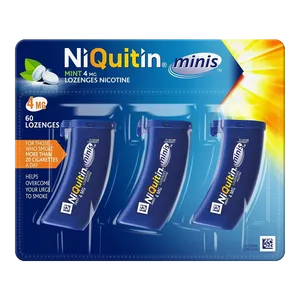 Niquitin Minis 4mg Mint Pack of 60