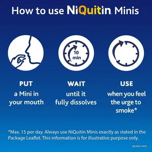 Niquitin Minis 4mg Mint Pack of 60