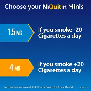 Niquitin Minis 4mg Mint Pack of 60
