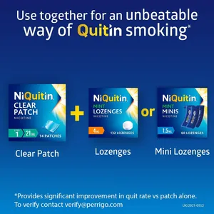 Niquitin Minis 4mg Mint Pack of 60