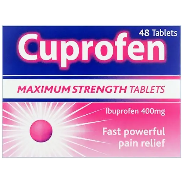 Cuprofen 400mg Tablets Pack of 48