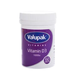Valupak Vitamin D3 1000iu tablet Pack of 60