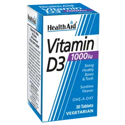 HealthAid Vitamin D3 1000iu Tablets Pack of 120