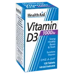 HealthAid Vitamin D3 1000iu Tablets Pack of 120