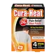Cura-Heat Heat Packs Back & Shoulder Pain Pack of 4 (3+1)
