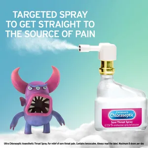 Ultra Chloraseptic Anaesthetic Throat Spray Blackcurrant 15ml