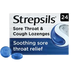 Strepsils Lozenges Sore Throat & Cough Pack of 24