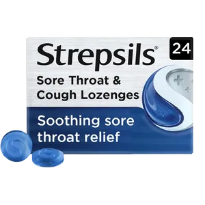 Strepsils Lozenges Sore Throat & Cough Pack of 24