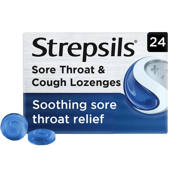 Strepsils Lozenges Sore Throat & Cough Pack of 24