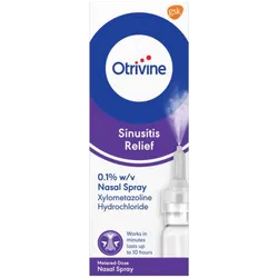 Otrivine Sinusitis Nasal Spray (Measured Dose) 10ml