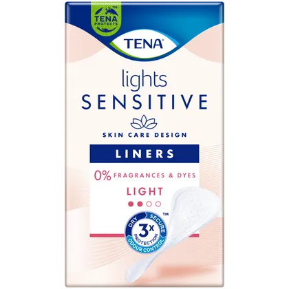 TENA Lights Liner Light Pack of 28