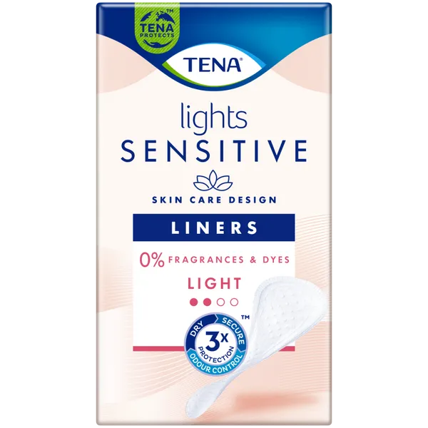 TENA Lights Liner Light Pack of 28