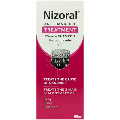 Nizoral Anti-Dandruff Shampoo 60ml
