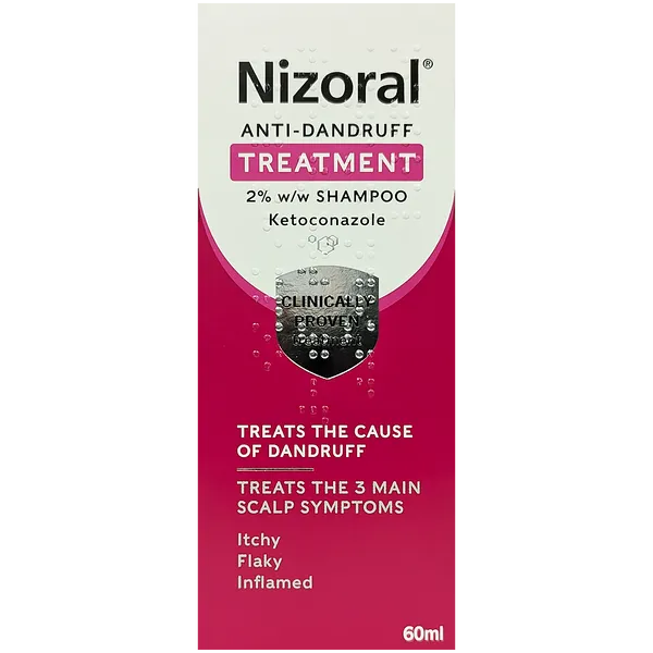 Nizoral Anti-Dandruff Shampoo 60ml