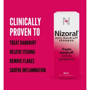 Nizoral Anti-Dandruff Shampoo 60ml