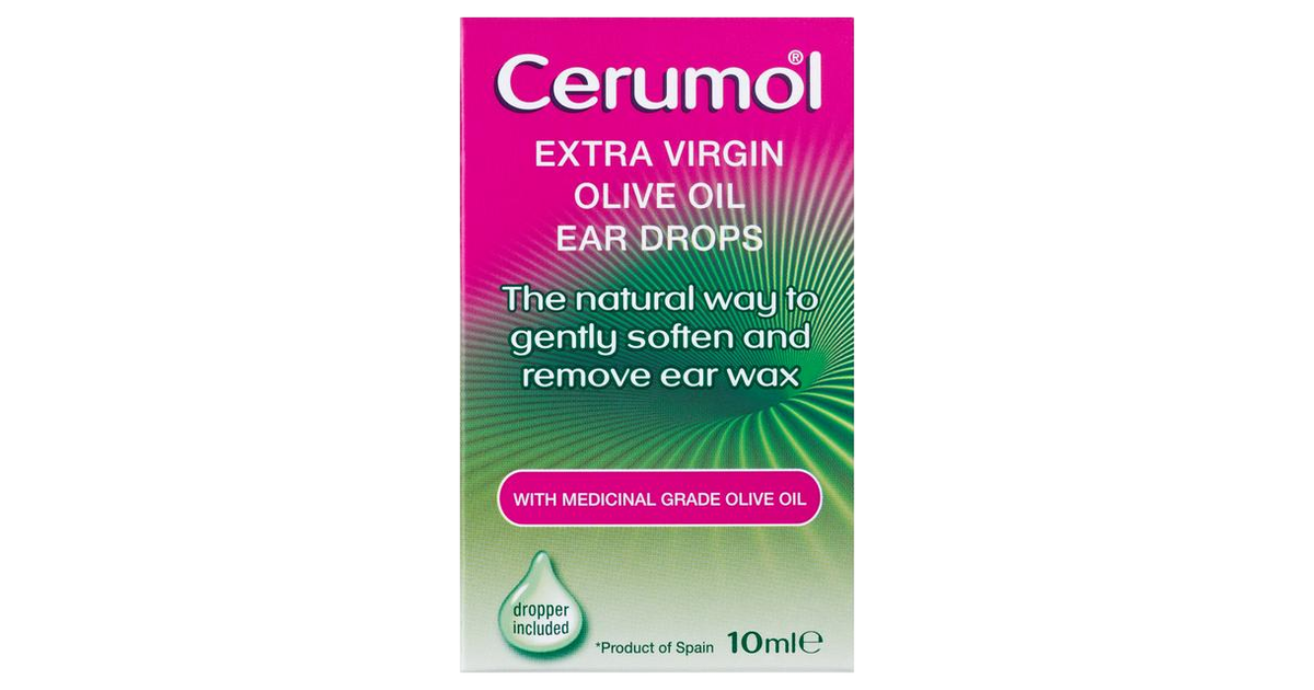 Cerumol Olive Oil Ear Drops 10ml