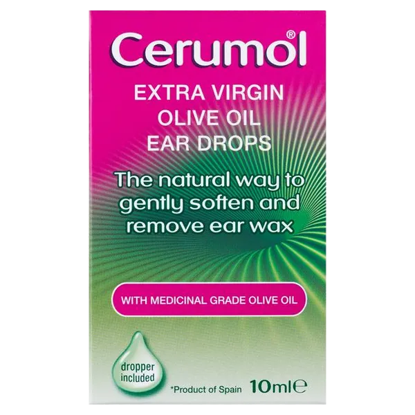 Cerumol Olive Oil Ear Drops 10ml